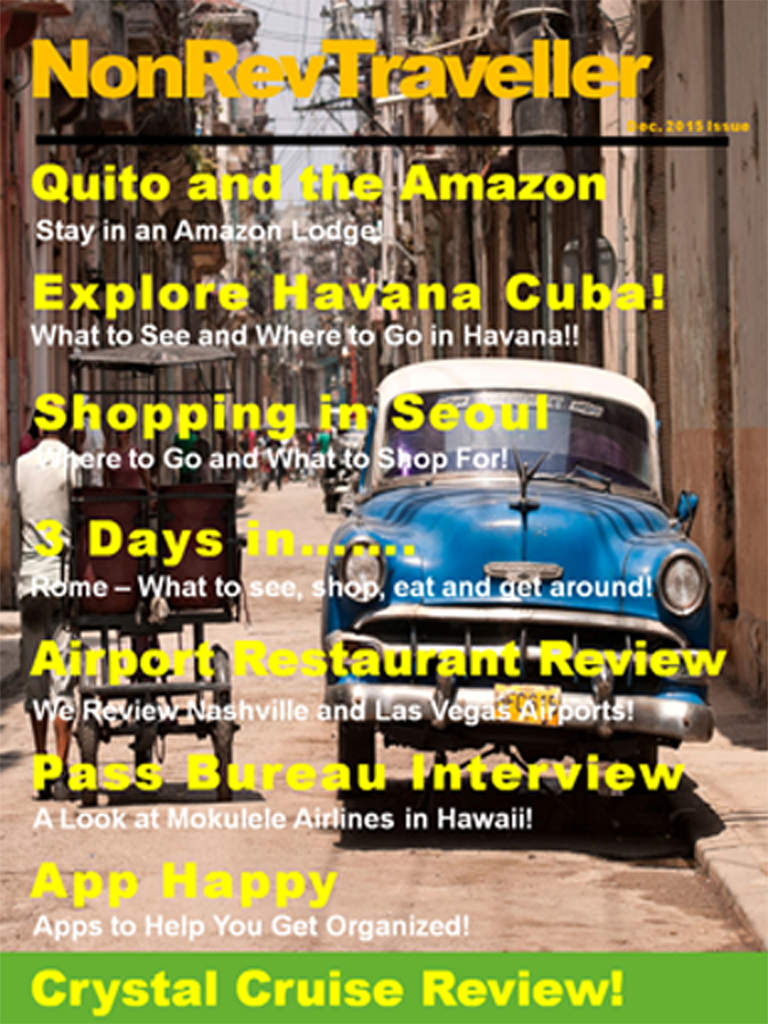 NonRev Traveler Magazine Dec 2015 Issue
